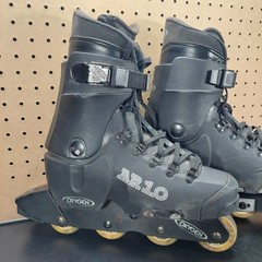 Oxygen Argon AR1.0 Aggressive Inline Skates Black Men Size 8-8.5 26