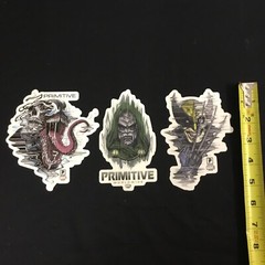 Primitive x Marvel Adhesive Decals/Stickers – Venom, Dr. Doom, & Wolverine
