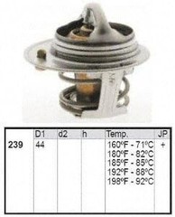 MotoRad 239-180 Thermostat Engine Coolant Thermostat Fits Buick LeSabre 96–05 La