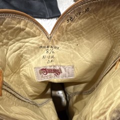 Juarez Boot Company Tan Leather Western Cowboy Boots Men’s US Size 8.5