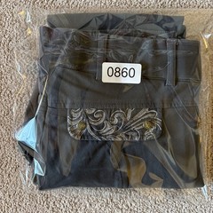 Ariat Pro Series Olympia Equestrian Breeches Womens 30×25 Grey Knee Patch