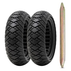 2 PCS 10×3.0 255×80 (80/65-6) Solid Tire,10 Inches Electric Scooter Wheels 10…