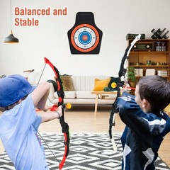 Kids Boy’s Girl Bow & Arrow Archery Set Outdoor Shooting Game w/ Target