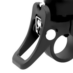Black Electric Scooter Bell Whole Body Horn with Release Mount for M3657830