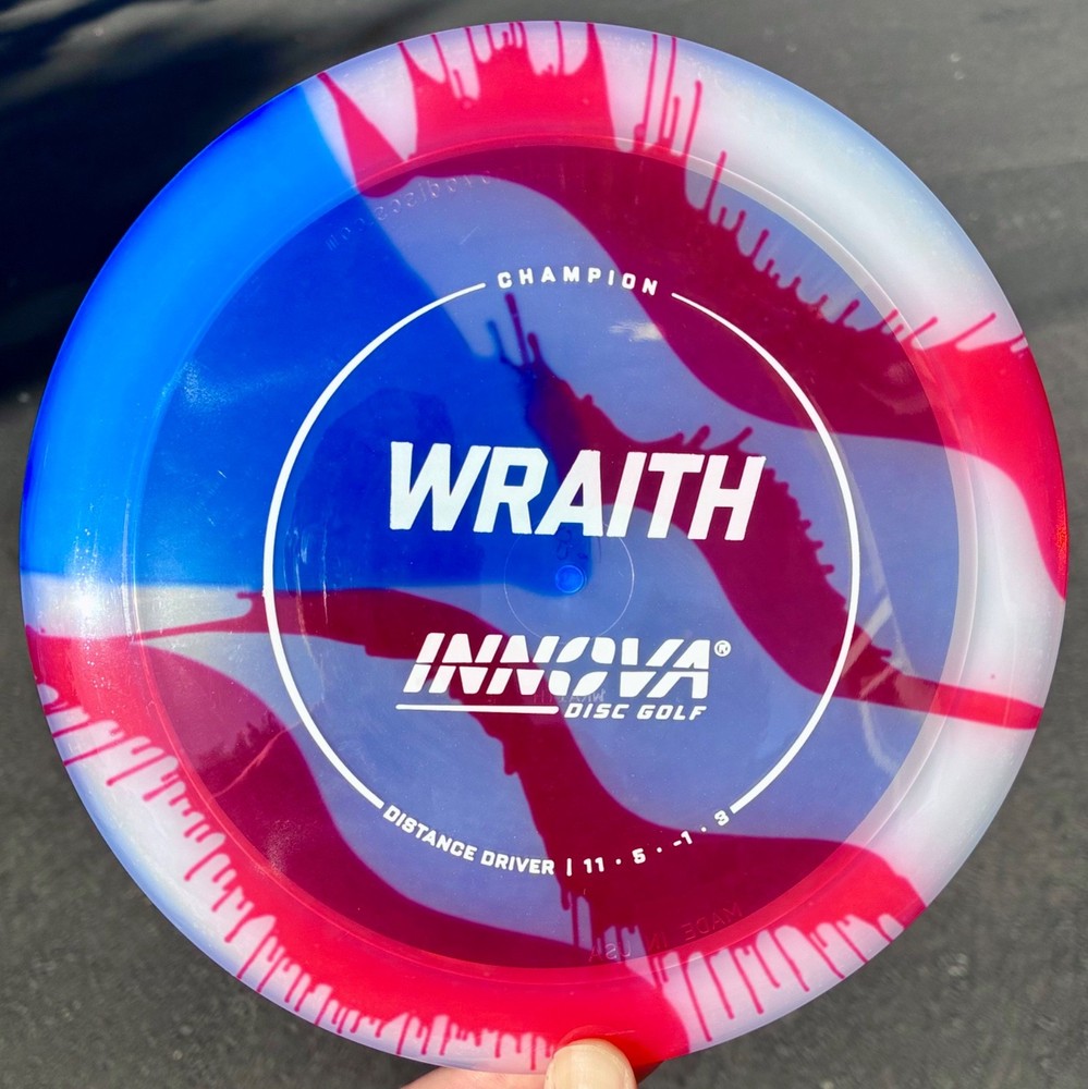 Innova Champion Wraith – Rare – USA Flag I-Dye – United States America Disc Golf