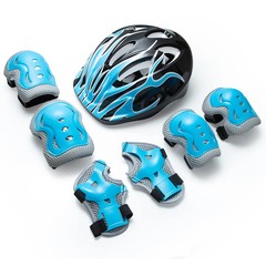 Kids Safety Helmet & Protective Gear Set for 3-10 Years Old, Adjustable Bike