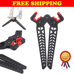 1X Kick Stand Archery Compound Bow Holder Target Hunting Range Protection 22cm