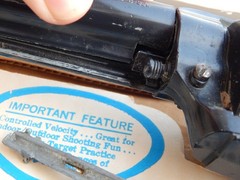 Vintage Daisy «Spittin’ Image» Single Action 12 Shot Repeater BB Six Gun Parts