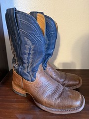 Tecovas The Doc 10D Tan Bison Western Cowboy Boots