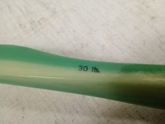 Ben Pearson Super Jet Recurve Bow Model #336 Green Fiberglass 30 lbs
