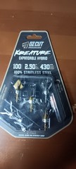 Ozcut Kreature Broadheads 100gr – Expandable Hybrid – 3 Pack – Stainless Steel –