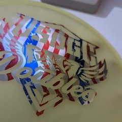 USDGC DOUBLES Players Pack Disc Uber Rare CHAMPION GLOW FIREBIRD FAF 176g