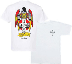 Dogtown Skateboards 70’s OG Bob Biniak White T-Shirt