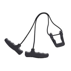 Compound Bow Crossbow Rope Cocking Device Pull Aid 4-Finger Silicone Grey