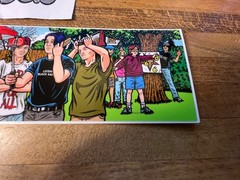 Strangelove Skateboards Serial Killer Party 1 sticker Sean Cliver Art Supreme