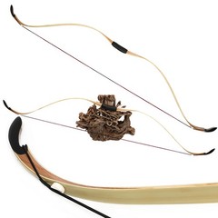 Traditional Archery Bow 57Inch 20-45Lbs LH RH Target Outdoor Hunting Practice