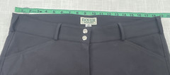 Dover Saddlery Gray Wellesley Tech Knee-Patch Riding Breeches Womens Sz 34 NEW