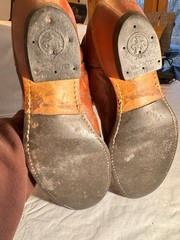 Vintage Dingo Men’s Brown Leather Western Equestrian Boots 11D 85183 5905