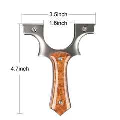 LOLBUY Stainless Hunting Slingshot High Velocity Catapult Slingshots CAMO