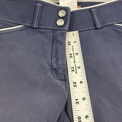 Devon-Aire 575 Fine Riding Equestrian Attire Blue/Gray Riding Breeches Size 28