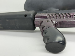 Vintage TIPPMANN Model 98 Purple Marbleized Paintball Gun Marker UNTESTED READ
