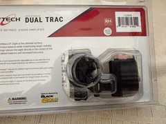 New Bowtech Centermass Dual Trac 2 Pin Archery Sight RH 12200R