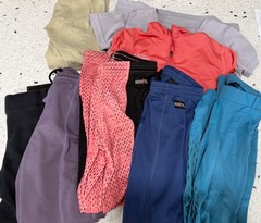 kids riding pants and two tops! Sold as a set. mainly Kerrits brand. Size small