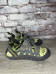 La Sportiva Tarantula Green Gray Black Rock Climbing Shoes Men’s Sz 10M US/43EU
