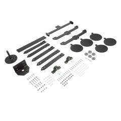 8″ inch Portable Paddles Star Reactive Shooting Target Q235 Steel, No Welding