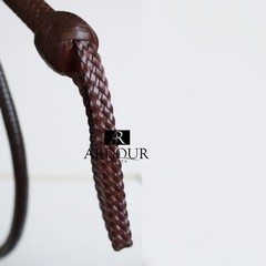 Bullwhip Genuine Leather 4FT–16FT 16 Strand Bull whip Costume & Display Accessor