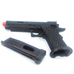 KLI 1911 Hi-Capa “Baba Yaga” CO2 Blowback Airsoft Pistol Metal Slide, 320–330FPS