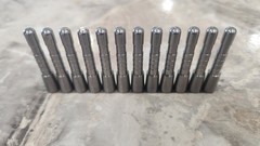 Easton 5mm Half Out 75 Grain Stainless Steel #1 12 Pack