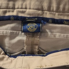 Ovation Women’s Beige Knee Patch Breeches Cotton Blend Size 14 Plus