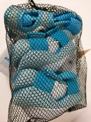 Knee & Elbow Pads 6 in 1 Set Unisex Kids Protective Gear CRZKO Blue White Small