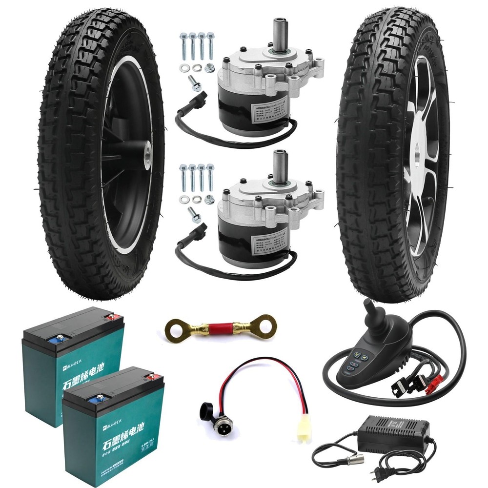 Electric Wheelchair Replacement Joystick Motor Controller Power Chair 12″ Wheel