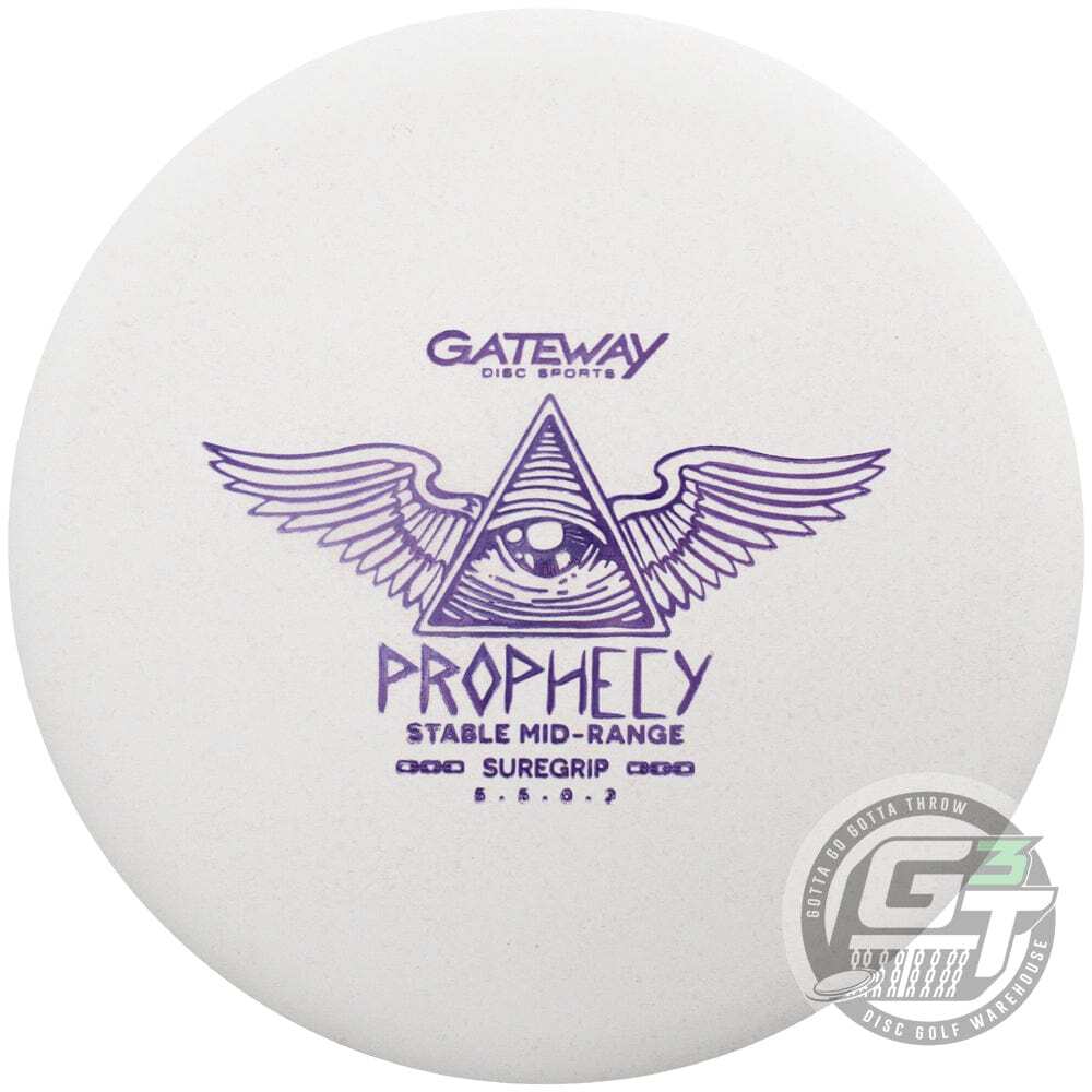 NEW Gateway Sure Grip Prophecy Midrange Golf Disc – COLORS WILL VARY
