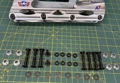 US Hockey Research A7 Chassis For 5.5-8 SR Boots + Hardware Inline Roller Hockey