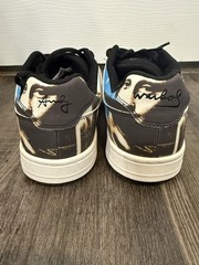 DC Men’s Manteca 4 Low Skate Shoe US size 10 Andy Warhol Multicolor
