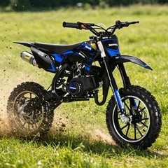 Kids 49cc 2-Stroke GAS Power Mini Pocket Dirt Bike Off Road Motorcycle Motorbike