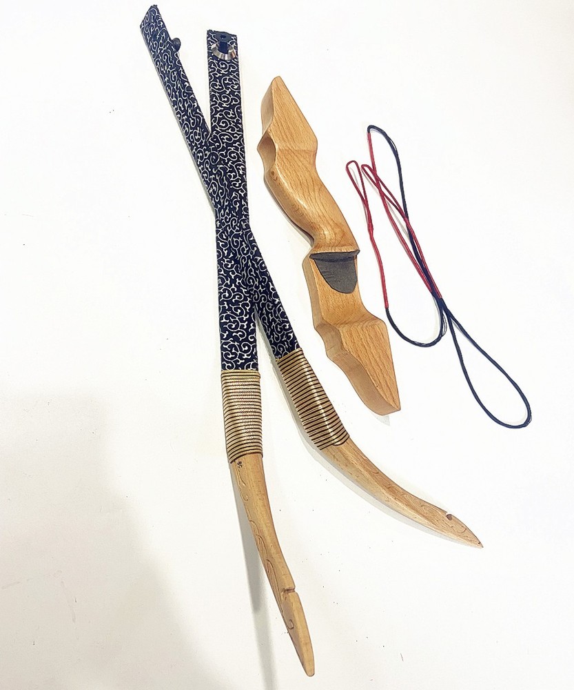 Archery 54in Takedown Recurve Bow 30lbs，35lbs,40lbs,45lbs Hunting Bows Shooting