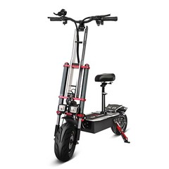 Adults Electric Scooter Folding Dual Motor 5600W 60V 38AH 12″ Road Tires 50MPH