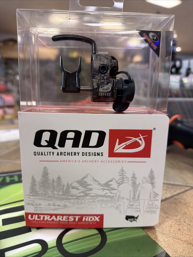 QAD Ultra Rest HDX Mossy Oak Camo VDT LDT Right Hand – UHXMO-R