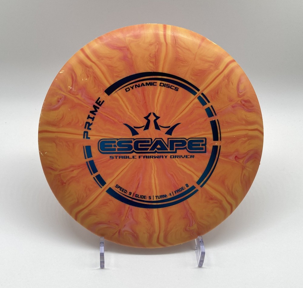 Dynamic Discs Escape Prime Burst Orange 173g Fairway Driver Disc Golf