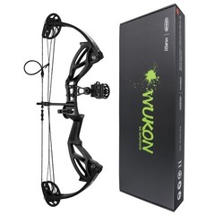 LWANO Compound Bow Set for Youth & Kids,Beginners Bow and Arrow Set,Right Han…