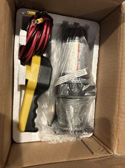 Chicago Electric Power Tools 2000 Lbs Electronic Winch for ATV 12V DC Item 91727