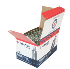 Crosman CO2 Cartridges 40 Cartridge Tank BB Pellet Airsoft Gun Gas12 Gram Bullet