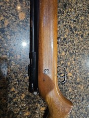 Vintage 1950’s Crosman Model 114 .22 Cal. Bulk Fill CO2 Pellet Gun Rifle: Read