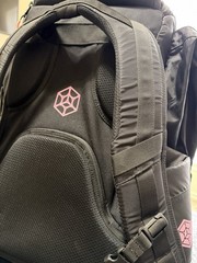 GRIPeq McBeth AX5 Disc Golf Backpack Bag 25-Disc Black/Pink *very rare* 5 claw