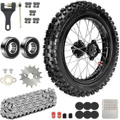 14» Rear Wheel 90/100-14 3.00-14 Dirt Bike Tire Rim For CR80R CR85R CRF125F