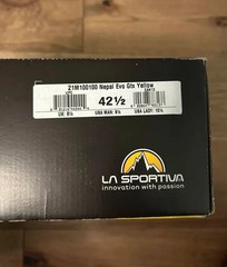 La Sportiva Nepal Evo GTX size EU 42.5 US 9.5 Brand new unworn Mountaineering